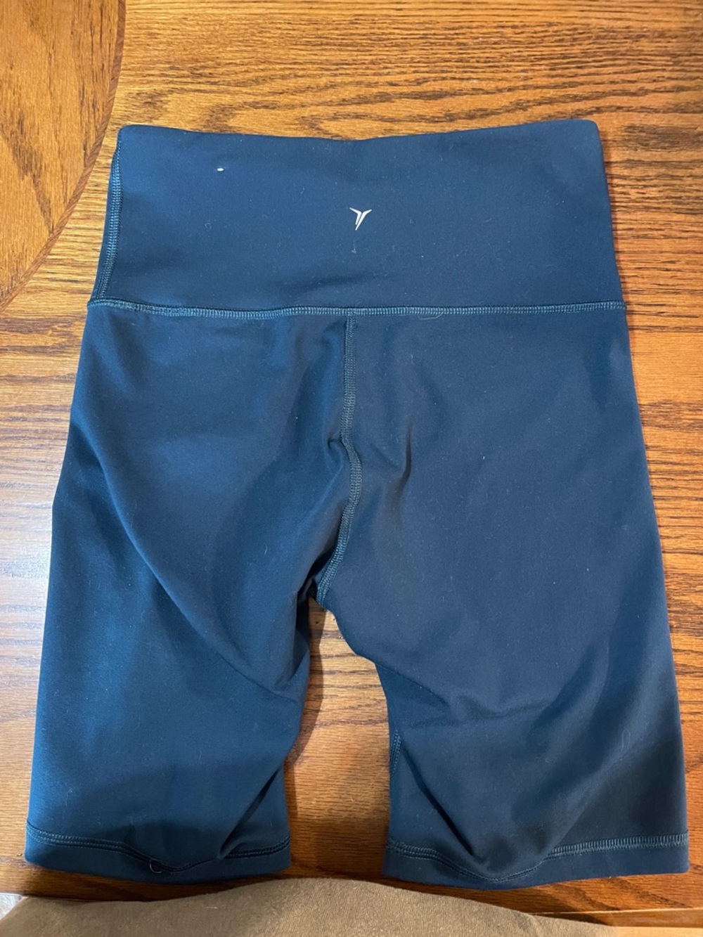 Old Navy Navy High-Rise Athletic Bike Shorts